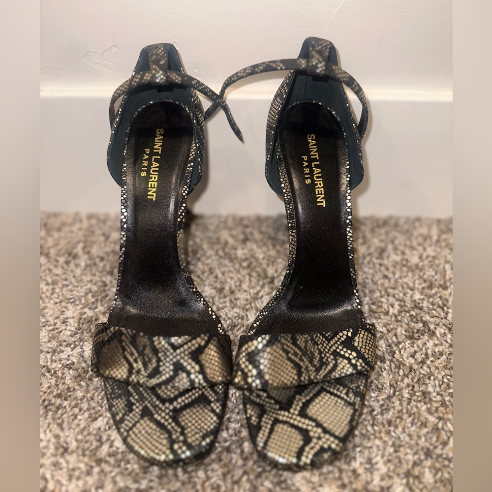 Yves Saint Laurent Strappy Heels Size 39.5